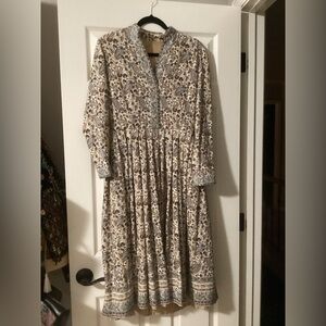 Vintage 50s/60s Handmade Paisley Dress